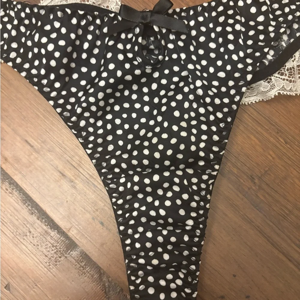 For love and lemons polka dot thong panties - Picture 3 of 11